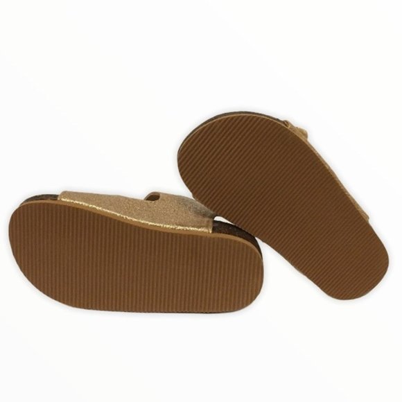 Nina glitter gold sandals Toddler 7 - Picture 5 of 8